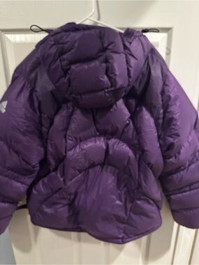 NWT Adidas Equipment EQT Down Puffer Jacket Purple Men’s Large Pertex Pro Hooded
